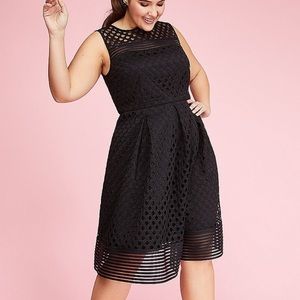 New Without Tags NWOT Black Dress Lane Bryant 22